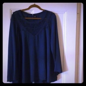 Torrid long sleeve blouse, Size 1